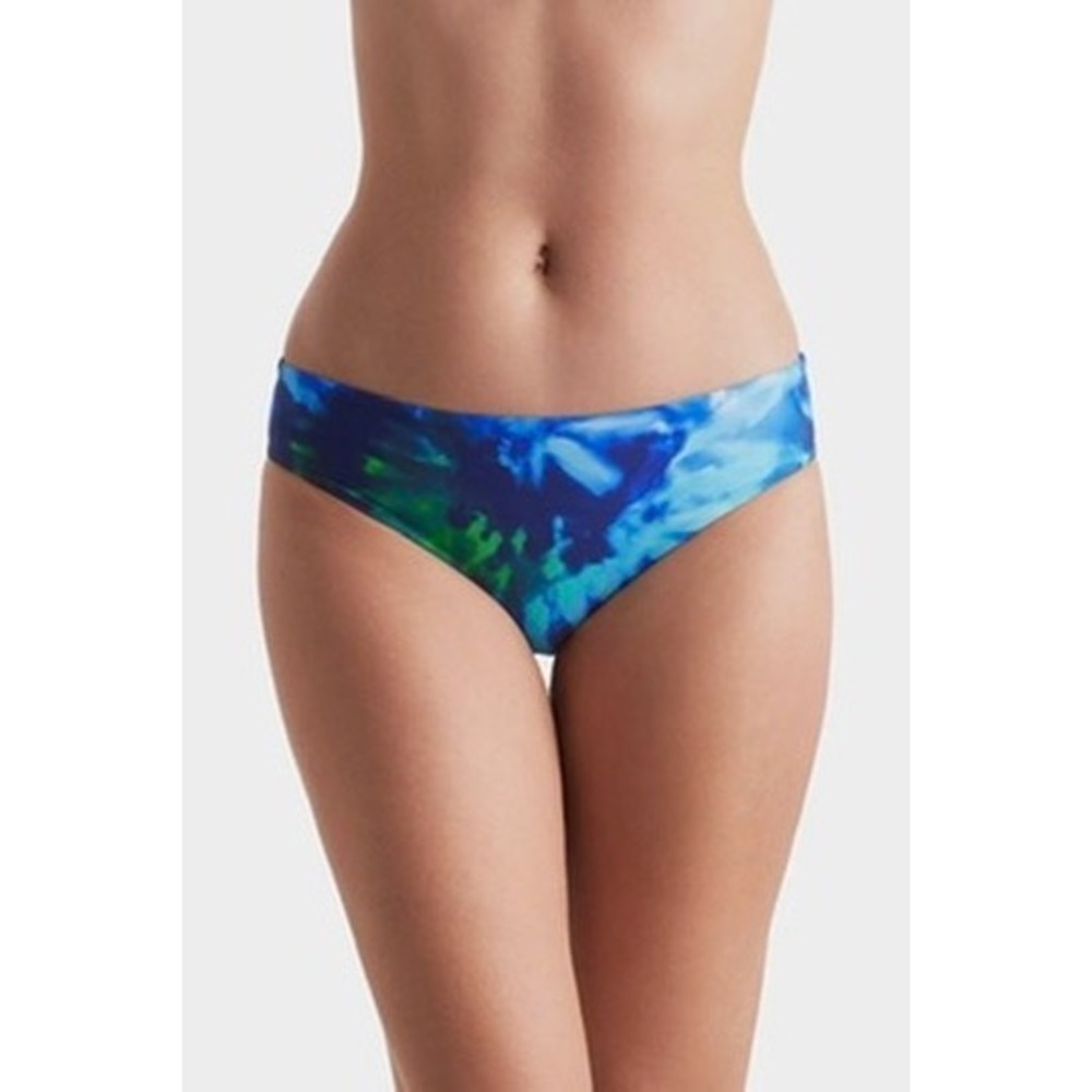 NWT Mimi Flamingo Saltwater Tie Dye Logan Hipster Bikini BottomSwim 16‎ $64